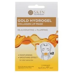 Care Product Series Shop 9 Skin Techniques Gold Hydrogel Collagen Lip Mask