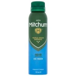B&M Mitchum Men's 48 Hour Antiperspirant 150ml - Ice Fresh