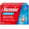 Rennie Peppermint Heartburn & Indigestion Relief Tablets 96pk