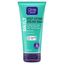 B&M Clean & Clear Deep Action Cream Wash 150ml