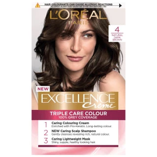 L'Oreal Excellence Creme Hair Dye - Natural Dark Brown 1 L'Oreal Excellence Creme Hair Dye - Natural Dark Brown