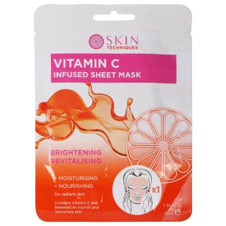 Skin Techniques Vitamin C Infused Sheet Mask 1 Skin Techniques Vitamin C Infused Sheet Mask