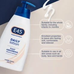 E45 Daily Lotion Skincare 400ml -Care Product Series Shop 377296 e45 daily lotion 400ml 3