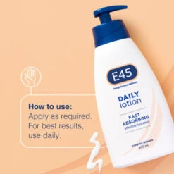 E45 Daily Lotion Skincare 400ml -Care Product Series Shop 377296 e45 daily lotion 400ml 5