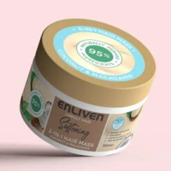 Enliven Softening 3-in-1 Hair Mask 350ml - Coconut & Macadamia 5 Enliven Softening 3-in-1 Hair Mask 350ml - Coconut & Macadamia -Care Product Series Shop 384889 enliven mask 350ml coconut macadamia