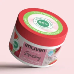 Enliven Softening 3-in-1 Hair Mask 350ml - Watermelon & Pomegranate 5 Enliven Softening 3-in-1 Hair Mask 350ml - Watermelon & Pomegranate -Care Product Series Shop 384891 enliven mask 350ml watermelon pomegranate