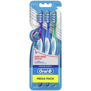 Oral B Oral-B Pro Expert Toothbrushes 3pk 1 Oral B Oral-B Pro Expert Toothbrushes 3pk