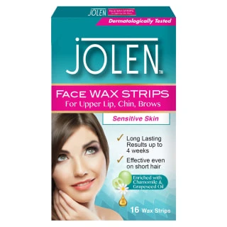 B&M Jolen Face Wax Strips 16pk 1 B&M Jolen Face Wax Strips 16pk