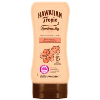 B&M Hawaiian Tropic Luminosity Sun Lotion Spf 15 180ml 1 B&M Hawaiian Tropic Luminosity Sun Lotion Spf 15 180ml