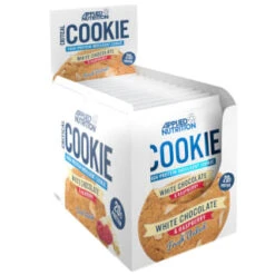 B&M Applied Nutrition Protein Cookie 85g - White Chocolate & Raspberry