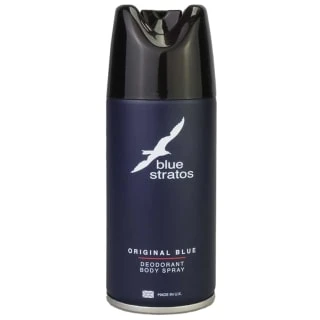 B&M Blue Stratos Original Blue Body Spray 150ml 1 B&M Blue Stratos Original Blue Body Spray 150ml
