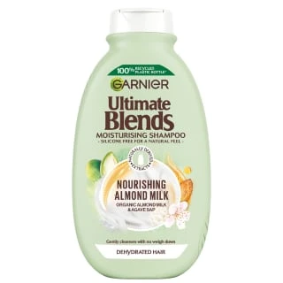 Garnier Ultimate Blends Shampoo 400ml - Almond Milk 1 Garnier Ultimate Blends Shampoo 400ml - Almond Milk