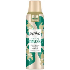 Impulse Hint Of Musk Bergamot & Musk Body Spray 150ml