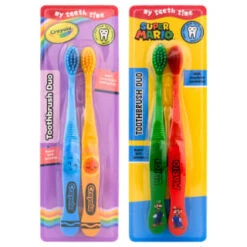 Crayola Toothbrush 2pk -Care Product Series Shop 397786 2pk toothbrush set group