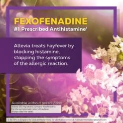 B&M Allevia 120mg Fexofenadine Tablets 7pk -Care Product Series Shop 398561 7pk allevia fexofenadine hydrochloride tablets 6